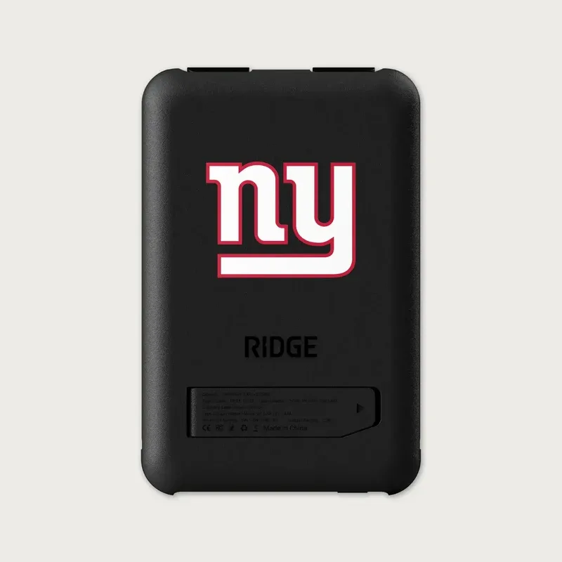 Ridge Power Bank - 10k mAh - New York Giants
